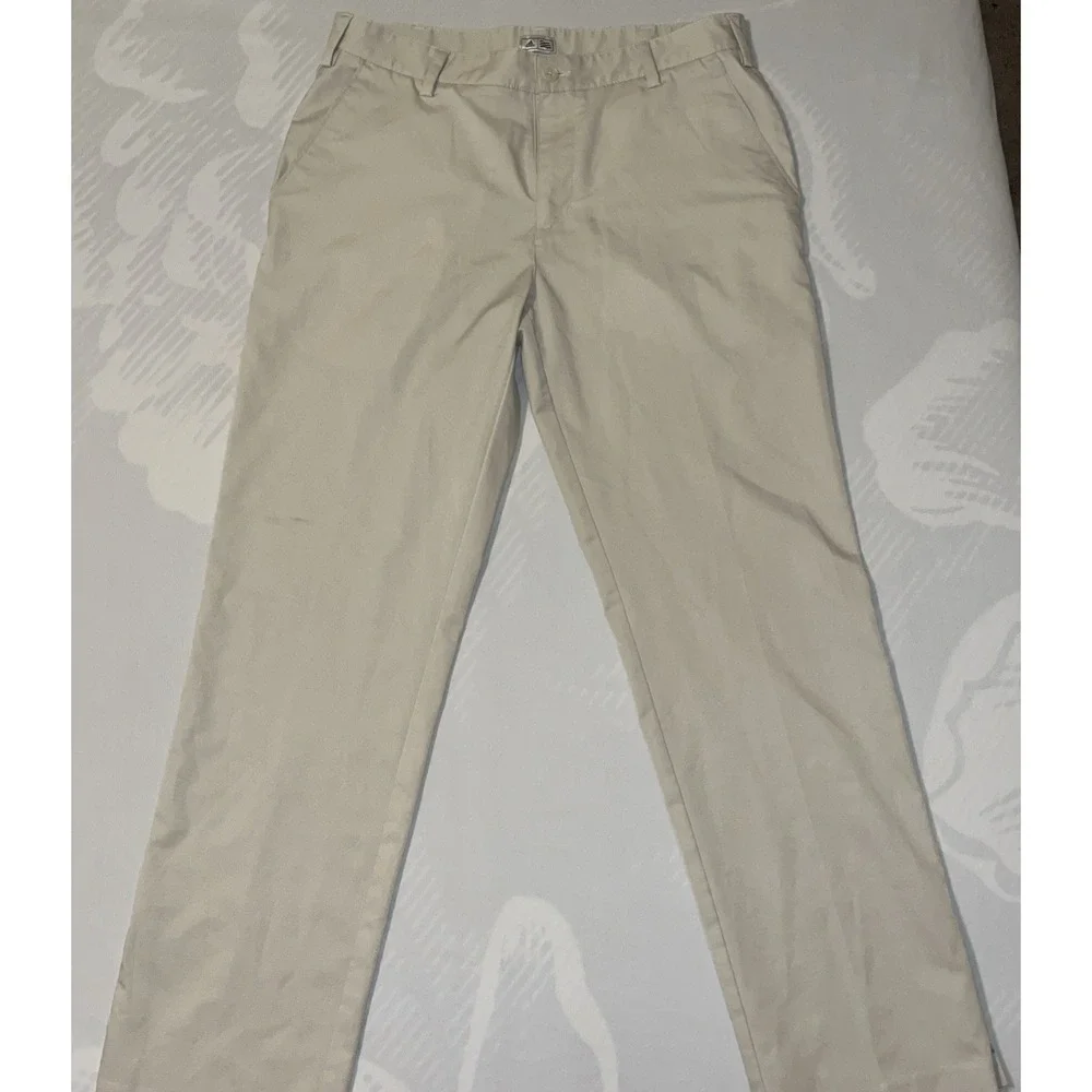 Adidas Khaki Tan Men's Performance Golf Pants 32x30 RN 88387